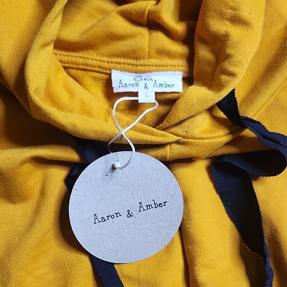 Yellow Hoodie Sweater - Picture 2 of 3